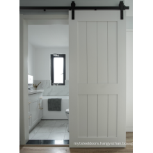 Modern popular wooden barn doors soundproof sliding doors